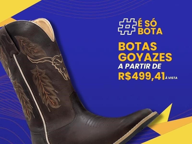 Banner Só Bota -  Goyazes