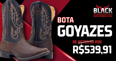 Mini banner rodape Bota Goyazes / Black 2024