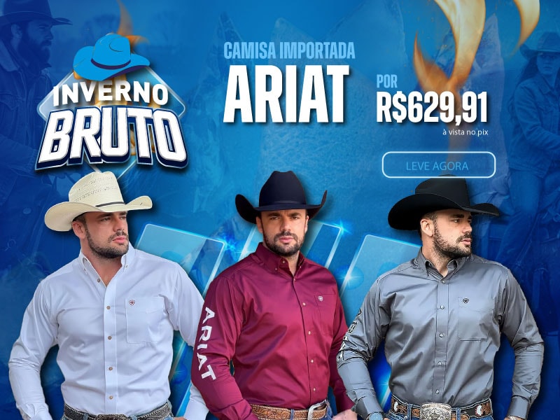 Inverto - Camisa Ariat masculina 2