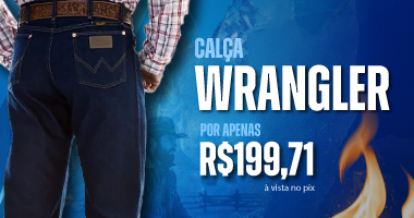 mini - calca wrangler