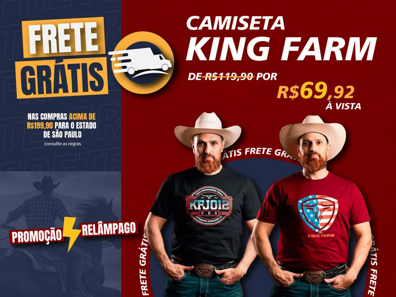 Mobile Relampago - camiseta King