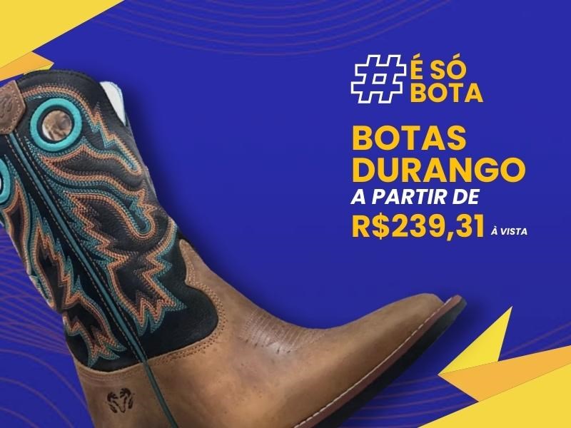 Banner Só Bota -  Durango