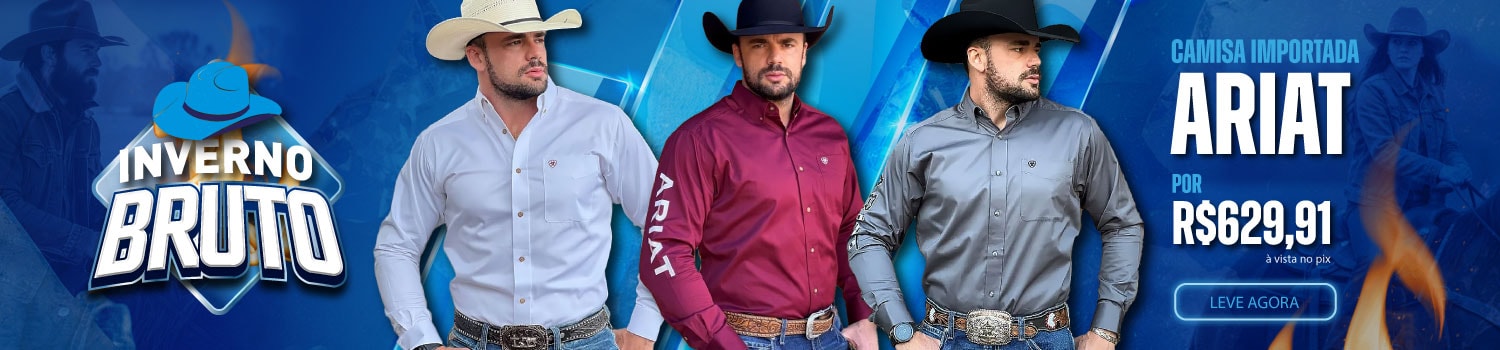 Inverto - Camisa Ariat masculina 2