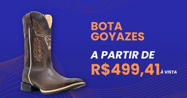 Mini Banner Só Bota -  Goyazes
