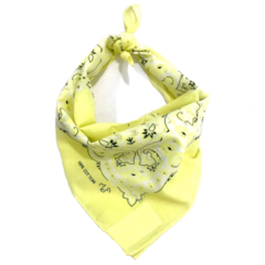 Bandana M&F Amarelo Claro 1001025