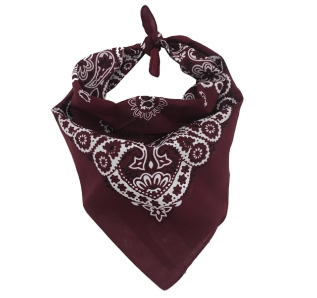 Bandana M&F Bordô 1001009