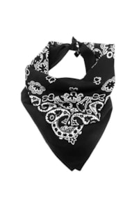 Bandana M&F Preto/Branco 1001001