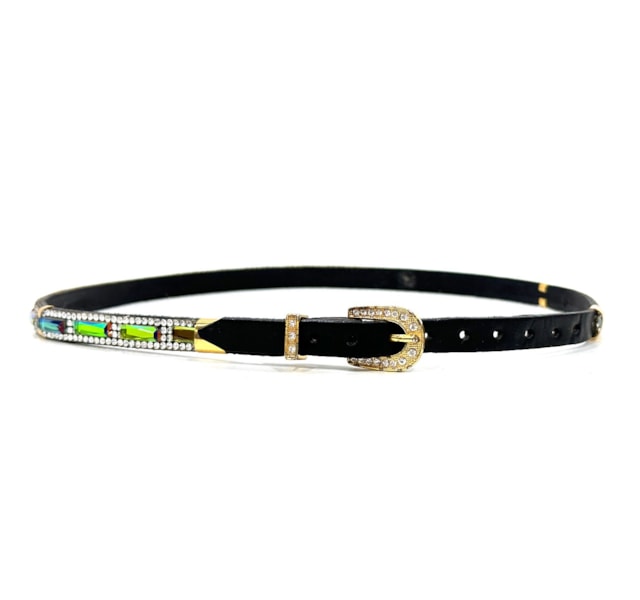 Bandinha Mineirinho Preto/Strass/Furtacor MB-19-01