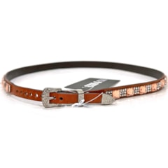 Bandinha Pyramid Caramelo/Strass PY-B39