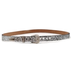 Bandinha Pyramid Glitter Prata B52