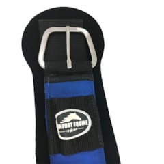 Barrigueira Boots Horse Wind Preto/Azul BH-33