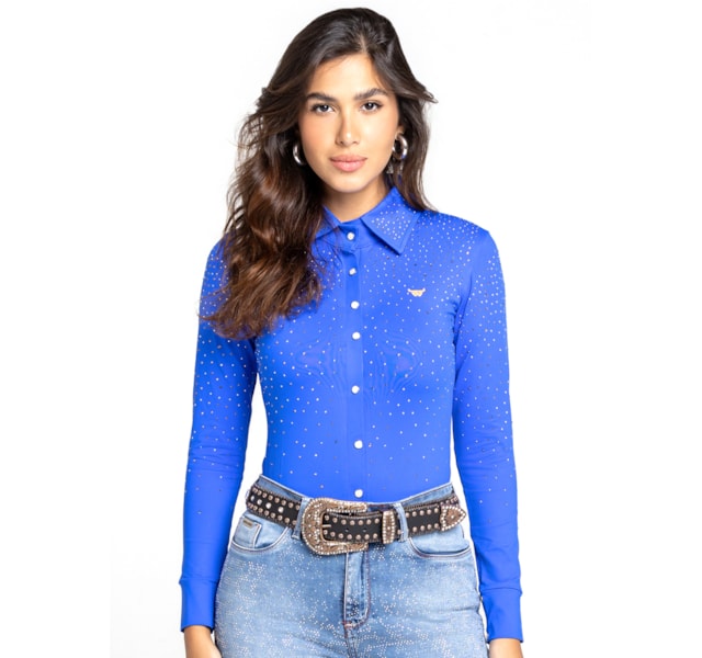 Body Bill Way Azul/Strass 122028