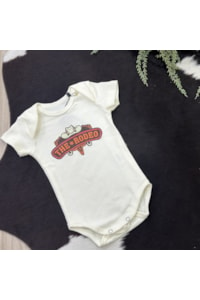 Body Mini Farm Infantil Rodeo MF13 Amarelo