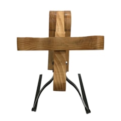 Boizinho de Madeira Equitech para Treino de Laço