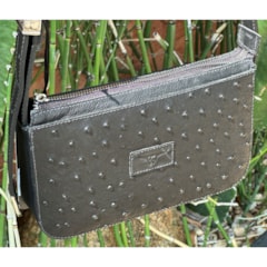 Bolsa Cincow Avestruz Preto CW9353