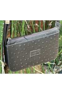 Bolsa Cincow Avestruz Preto CW9353