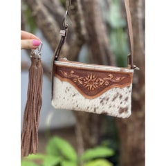 Bolsa Cincow Pelo Marrom CW9386