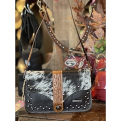 Bolsa Goyazes Bison Café/Pelo Café B-2519-8