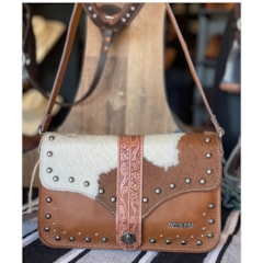 Bolsa Goyazes Bisontan/Pelo Caramelo B-2519-9