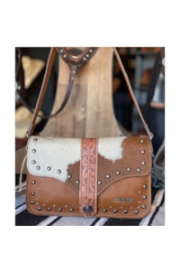 Bolsa Goyazes Bisontan/Pelo Caramelo B-2519-9