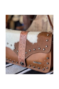 Bolsa Goyazes Bisontan/Pelo Caramelo B-2519-9