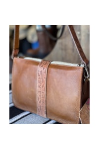 Bolsa Goyazes Bisontan/Pelo Caramelo B-2519-9