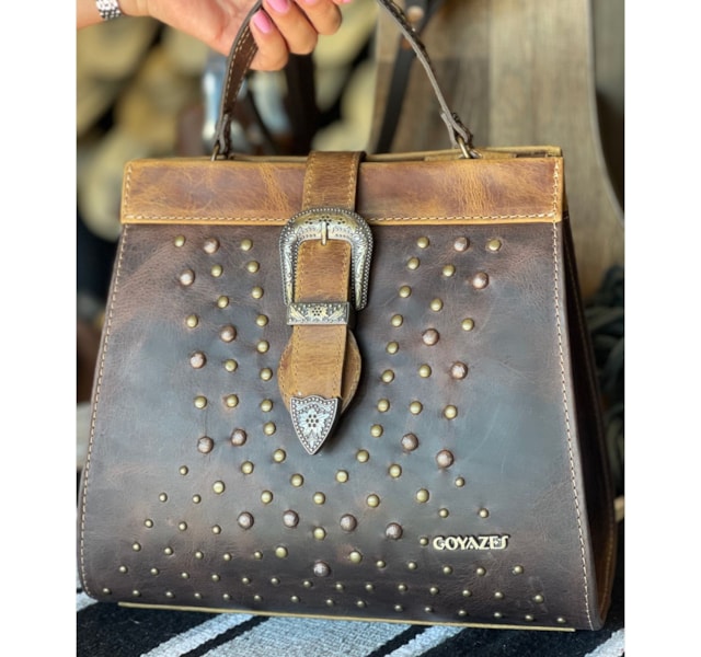 Bolsa Goyazes Dlls Café/Dlls Ocre B-2505-3