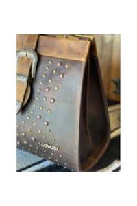 Bolsa Goyazes Dlls Café/Dlls Ocre B-2505-3