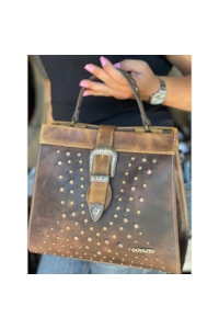 Bolsa Goyazes Dlls Café/Dlls Ocre B-2505-3