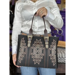 Bolsa Goyazes Pit Stop Preto/Mustang Café B-2510-1