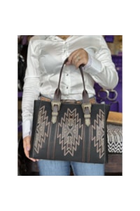 Bolsa Goyazes Pit Stop Preto/Mustang Café B-2510-1