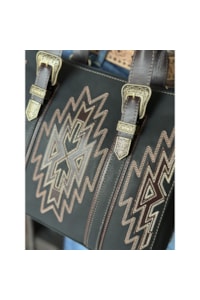 Bolsa Goyazes Pit Stop Preto/Mustang Café B-2510-1