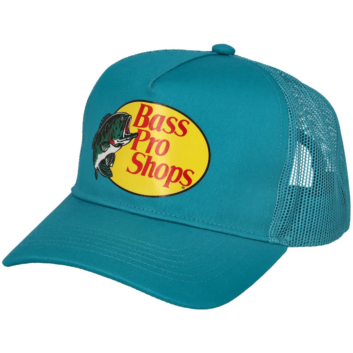 Boné Bass Pro Shops Importado BPS MESH BACK CAP Azul Água | Cris & Cia