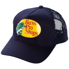 Boné Bass Pro Shops Importado BPS MESH CAP Azul Marinho