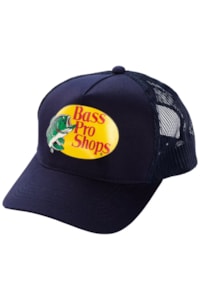 Boné Bass Pro Shops Importado BPS MESH CAP Azul Marinho
