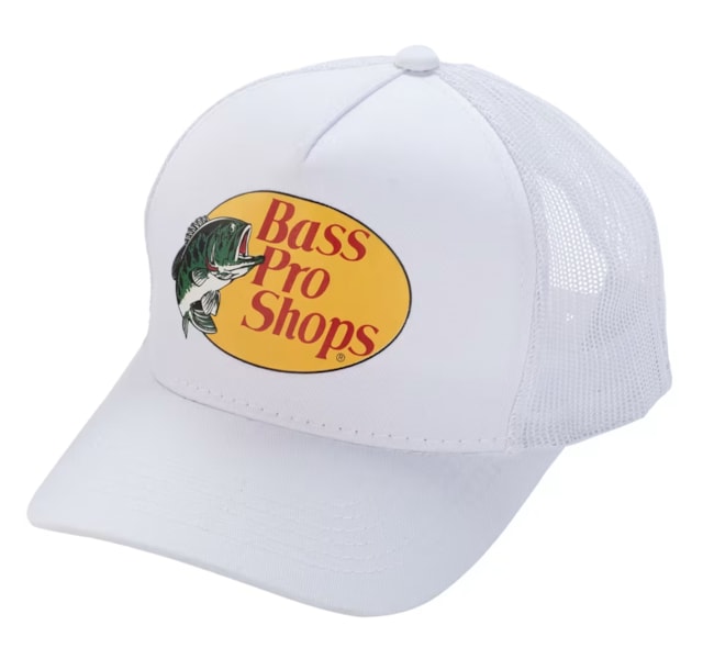 Boné Bass Pro Shops Importado BPS MESH CAP Branco