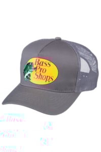 Boné Bass Pro Shops Importado BPS MESH CAP Cinza