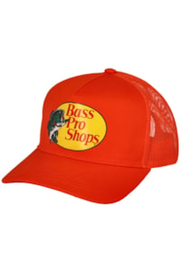 Boné Bass Pro Shops Importado BPS MESH CAP Laranja