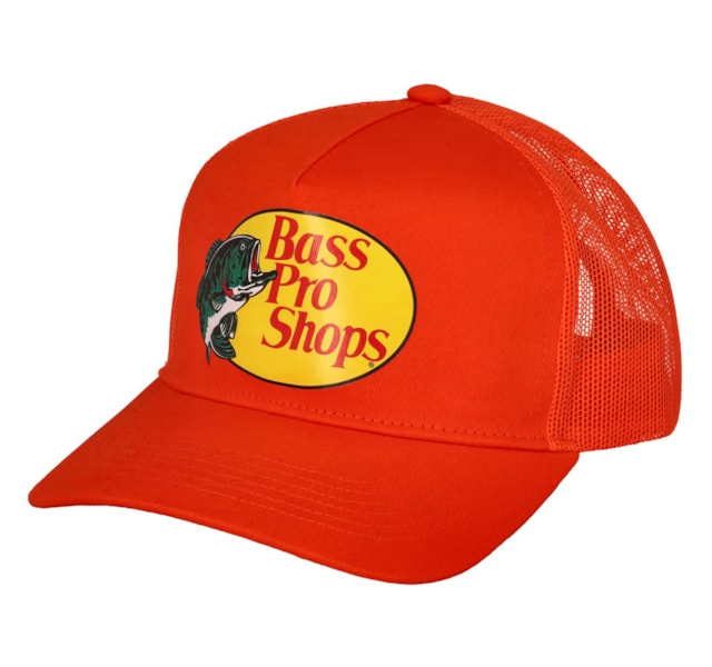 Boné Bass Pro Shops Importado BPS MESH CAP Laranja