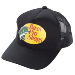 Boné Bass Pro Shops Importado BPS MESH CAP Preto