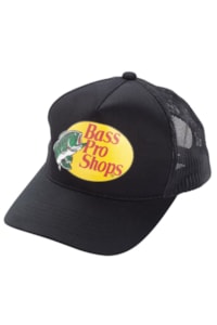 Boné Bass Pro Shops Importado BPS MESH CAP Preto