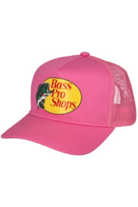 Boné Bass Pro Shops Importado BPS MESH CAP Rosa