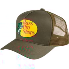 Boné Bass Pro Shops Importado BPS MESH CAP Verde Oliva