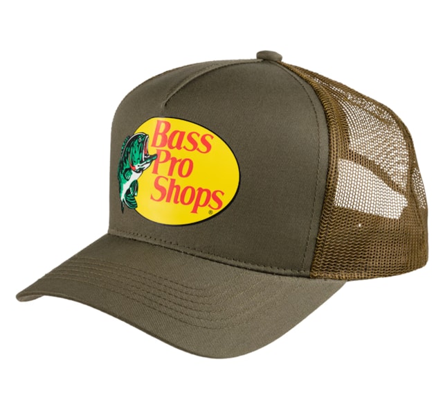 Boné Bass Pro Shops Importado BPS MESH CAP Verde Oliva