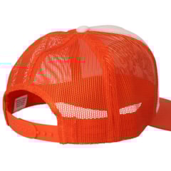 Boné Bass Pro Shops Importado BPS32524 Branco/Laranja