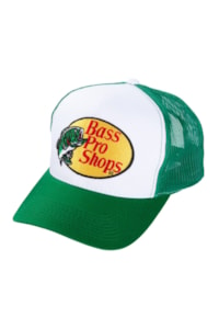 Boné Bass Pro Shops Importado BPS32524 Branco/Verde