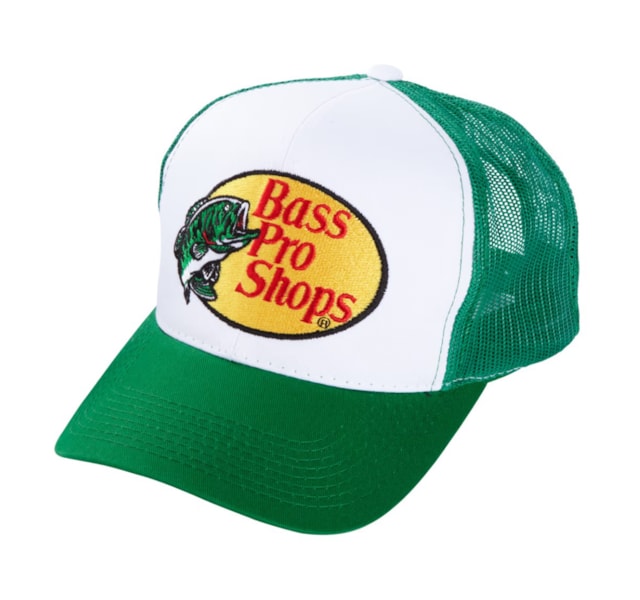 Boné Bass Pro Shops Importado BPS32524 Branco/Verde