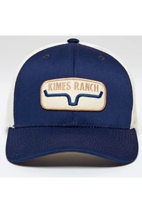 Boné Kimes Ranch Importado Azul Marinho/Off White ROLLING TRUCKER
