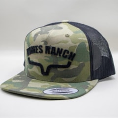 Boné Kimes Ranch Importado FLATLANDS TRUCKER