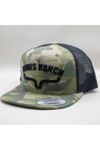 Boné Kimes Ranch Importado FLATLANDS TRUCKER